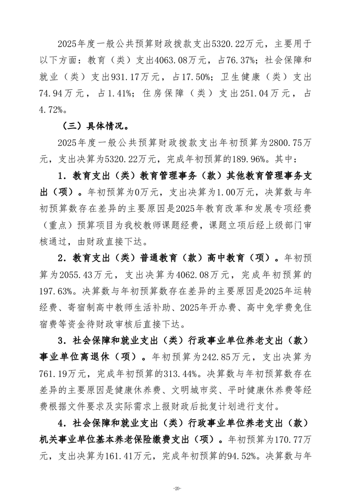 2025年度郑州市第五高级中学单位决算_23 2025年度郑州市第五高级中学单位决算_23